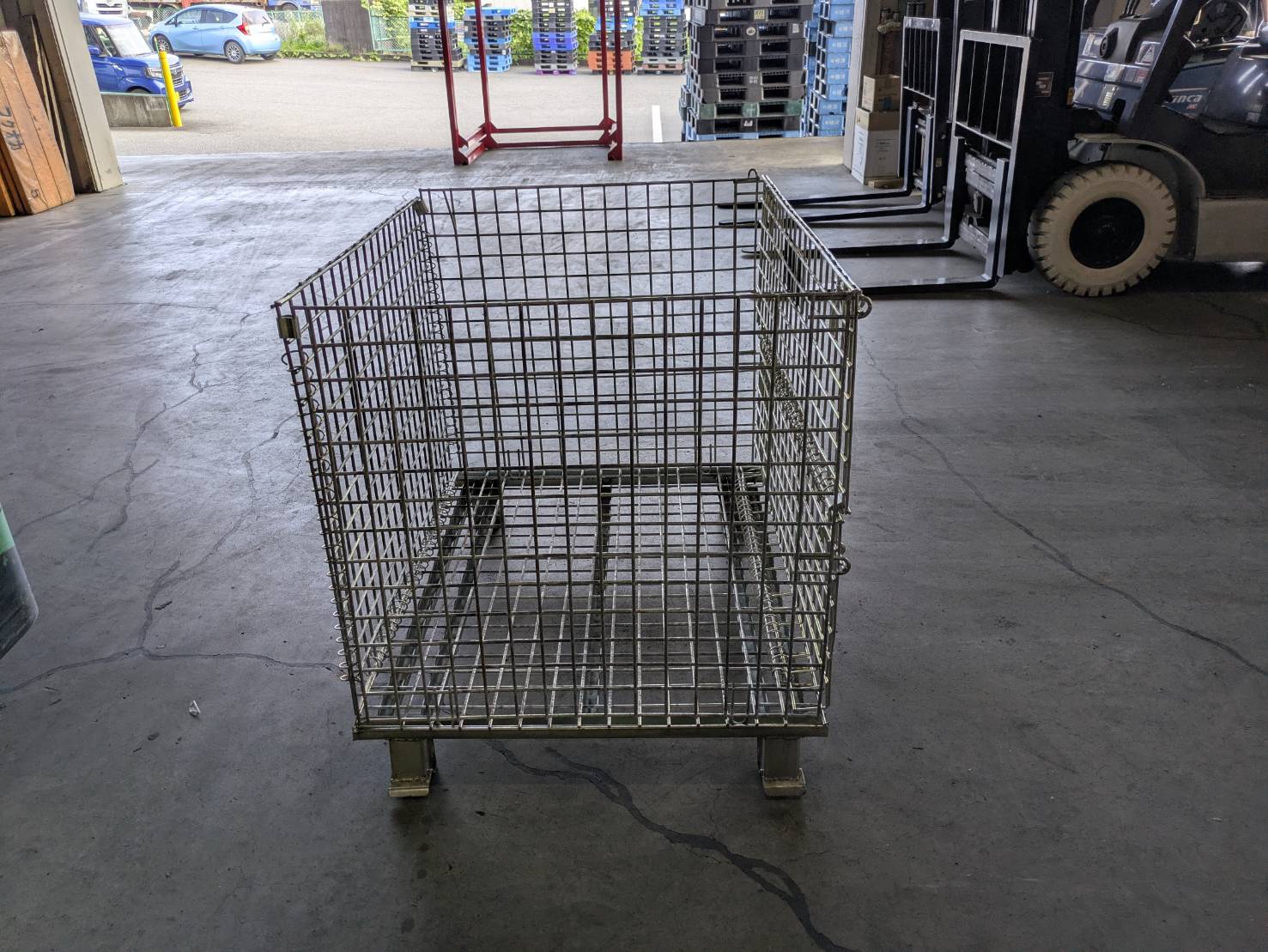 中古メッシュパレット(中古メッシュボックス) - 画像 (2)